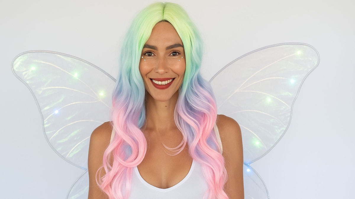 DIY Glowing Butterfly Costume for Halloween