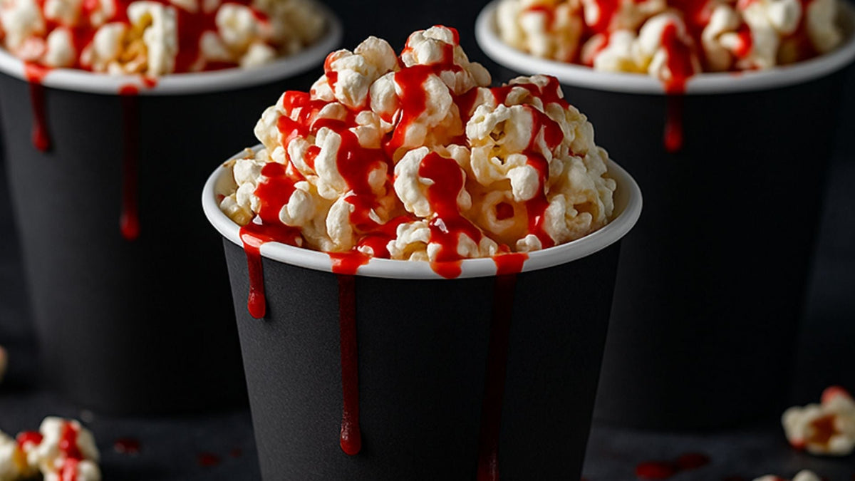 Bloody Popcorn Bowls