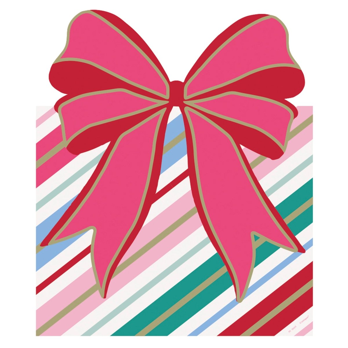 Christmas Fun - Gift boxed Shaped Paper Placemats 8/Pkg
