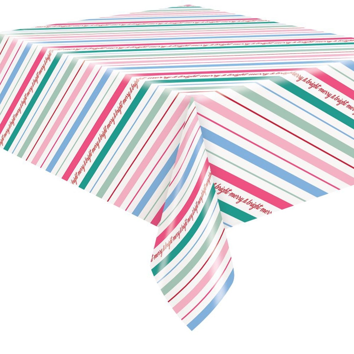 Christmas Fun - Flannel  Back Vinyl Tablecover 54 x 84 In.
