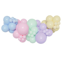 Ensemble pour guirlande de ballons pastel macaron, 72 pouces, 1 unité