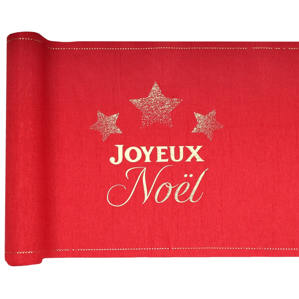 Noël Étincelant Rouge - Table Runner 11 In.