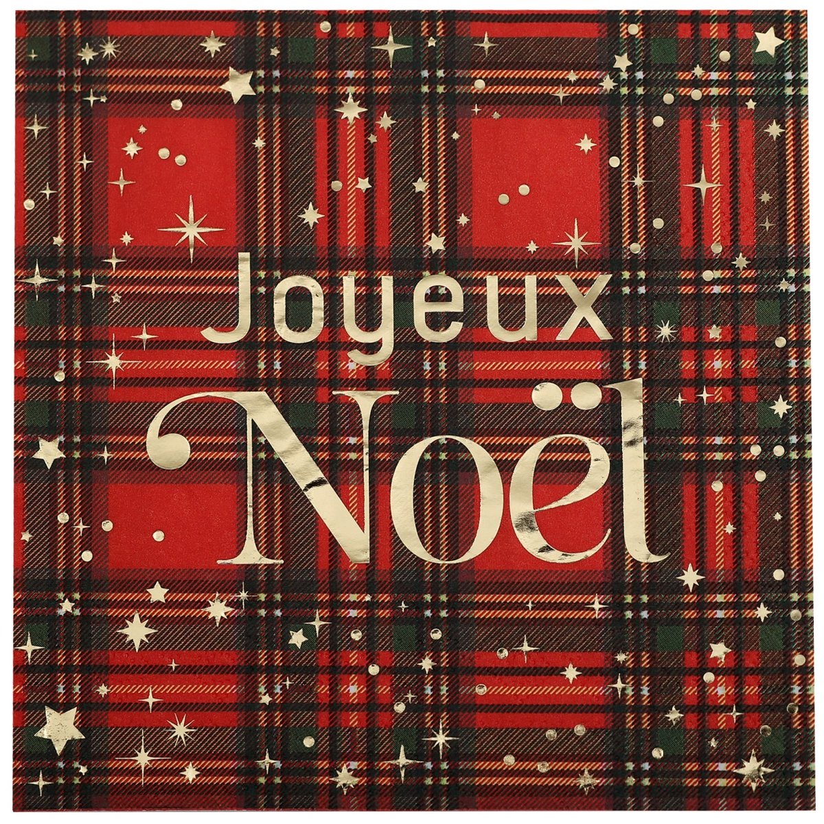 Tartan De Noël - Lunch Napkins 10/Pkg