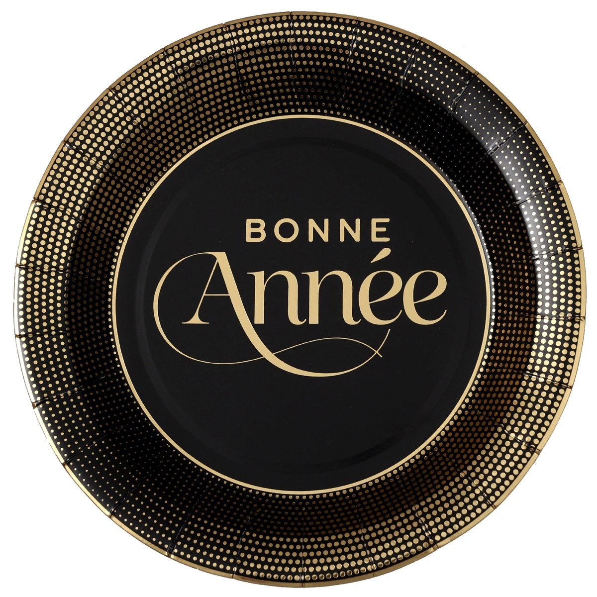 Bonne Année - Plates 9 In. 10/Pkg