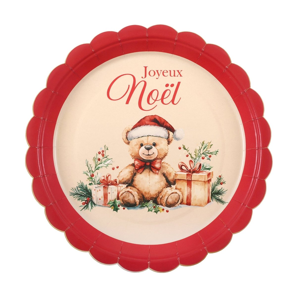 Teddy De Noël - Plates 9 In. 10/Pkg