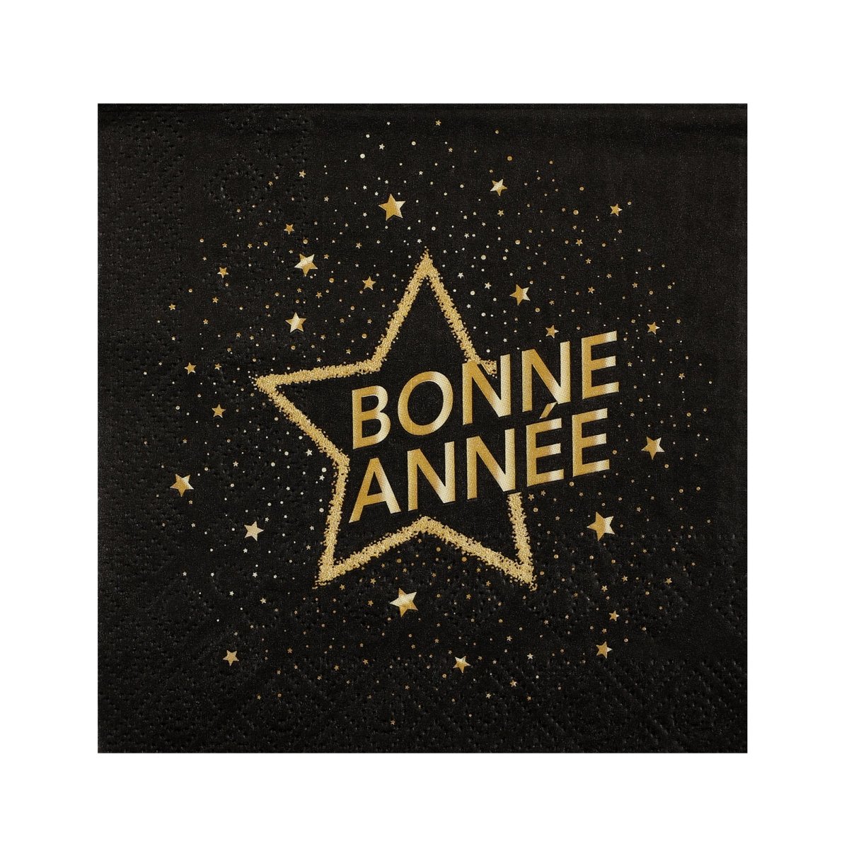 Bonne Année Sous Les Étoiles - Beverage Napkins 20/Pkg