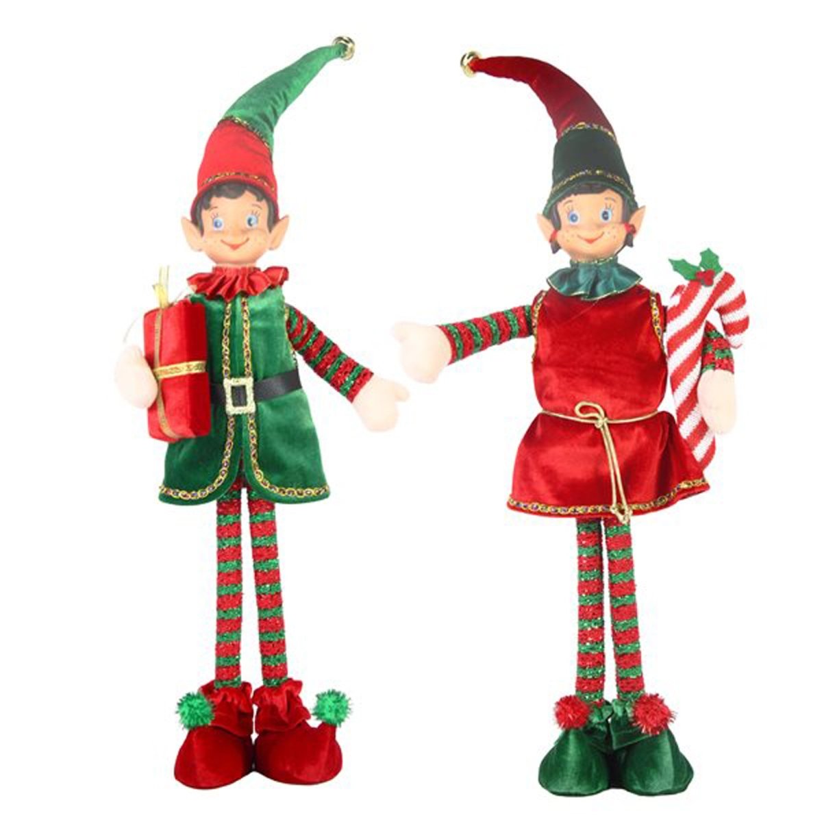 Standing Elf 58CM. Asst.
