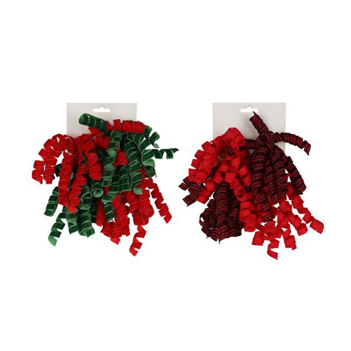 Grosgrain Curly Bow 4/Pkg Asst.