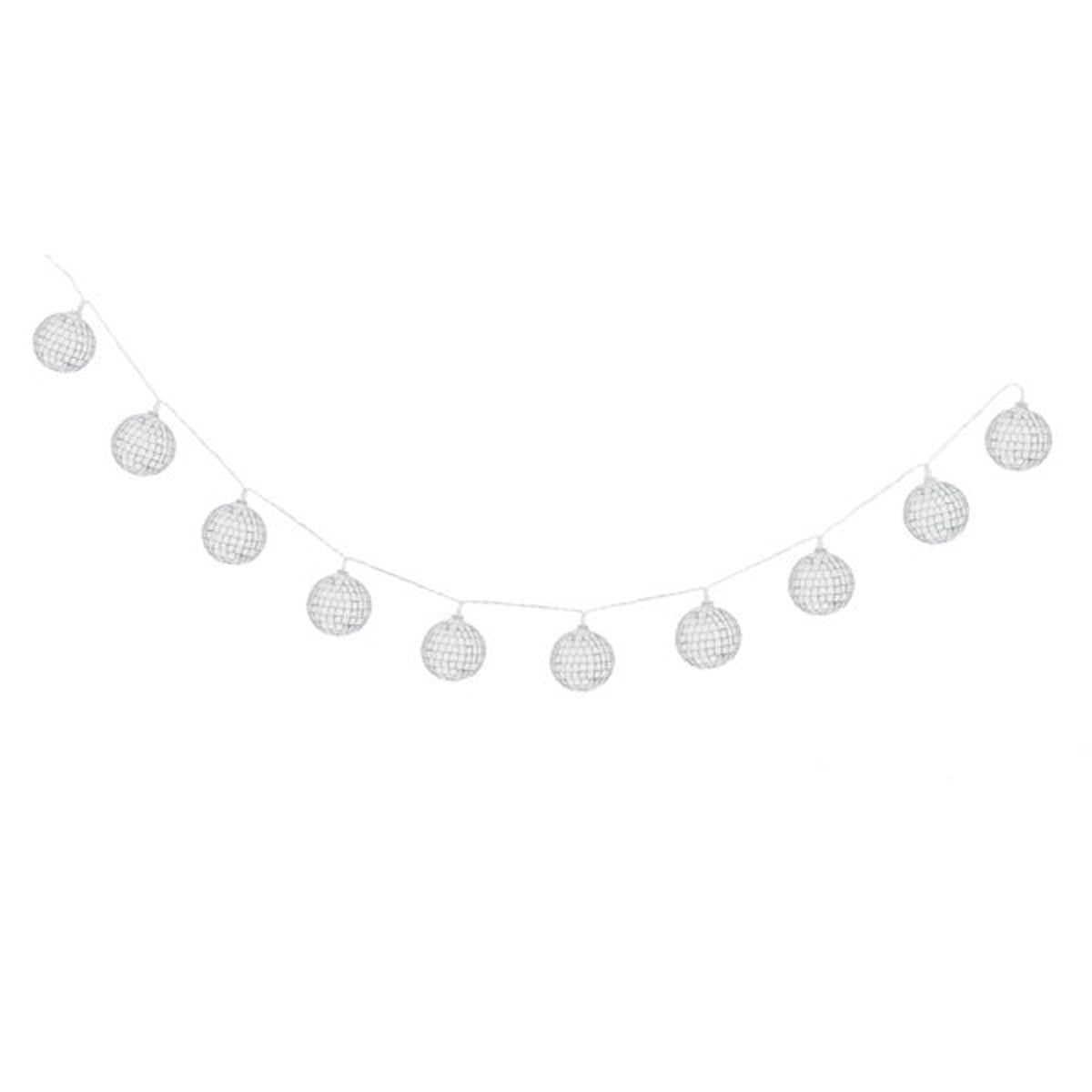 10 Mirror Disco Ball Light String