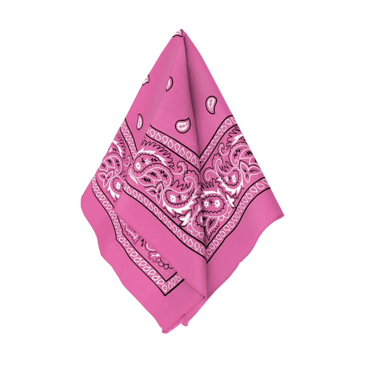 AMSCAN CA Costume Accessories Pink Bandana, 1 Count 013051441685