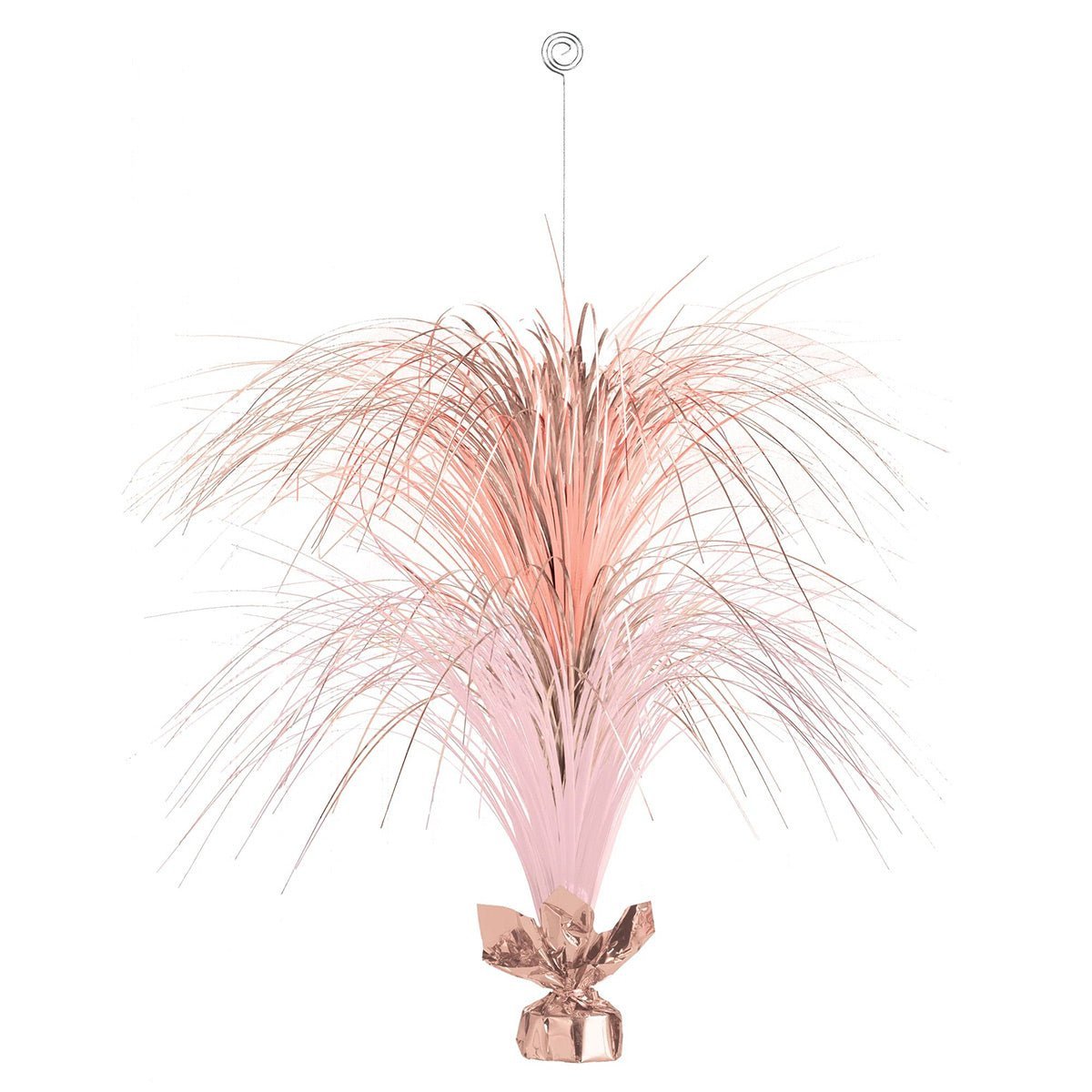 AMSCAN CA Decorations Rose Gold Large Spray Table Centerpiece, 28 Inches, 1 Count