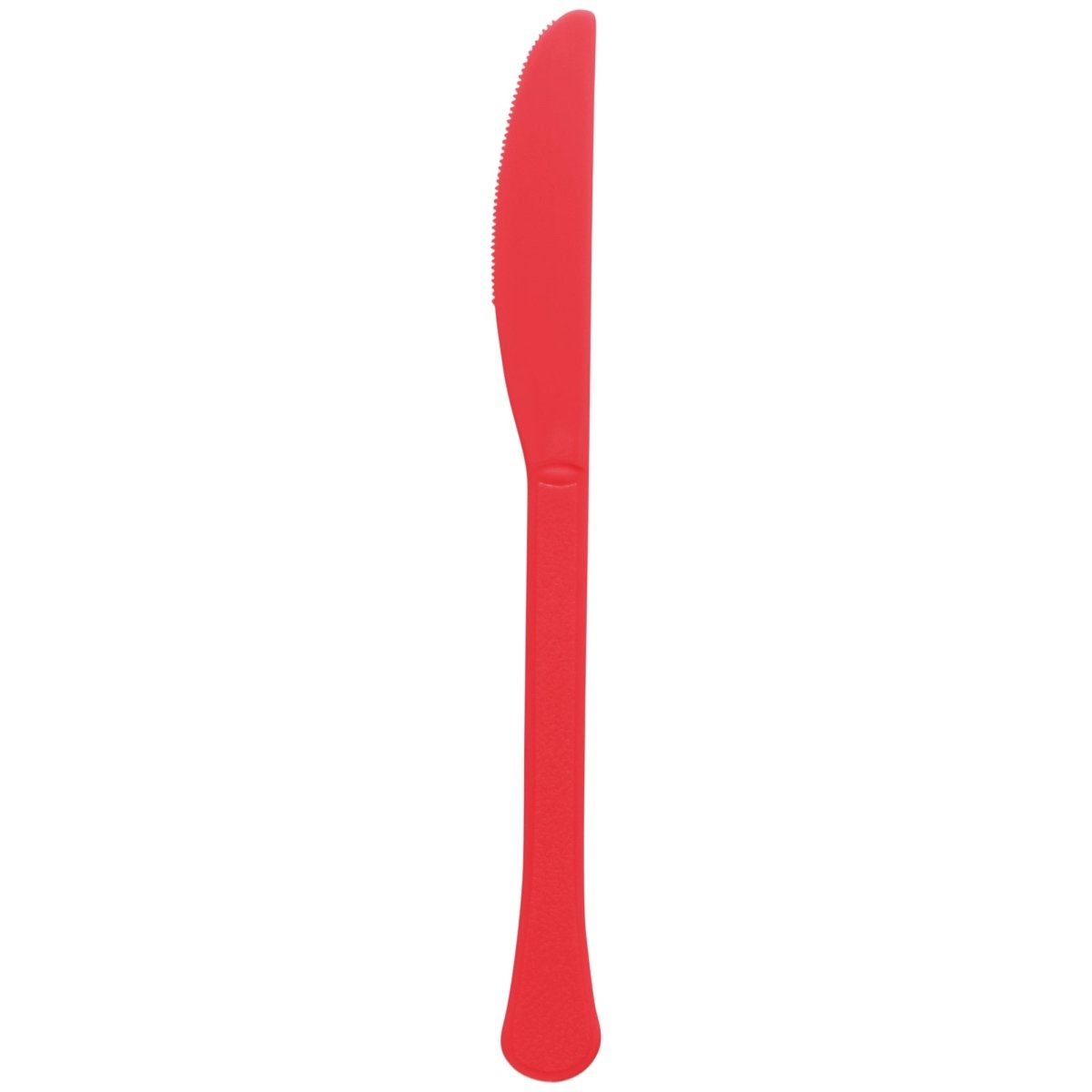 AMSCAN CA Disposable-Plasticware Apple Red Plastic Knives, 20 Count