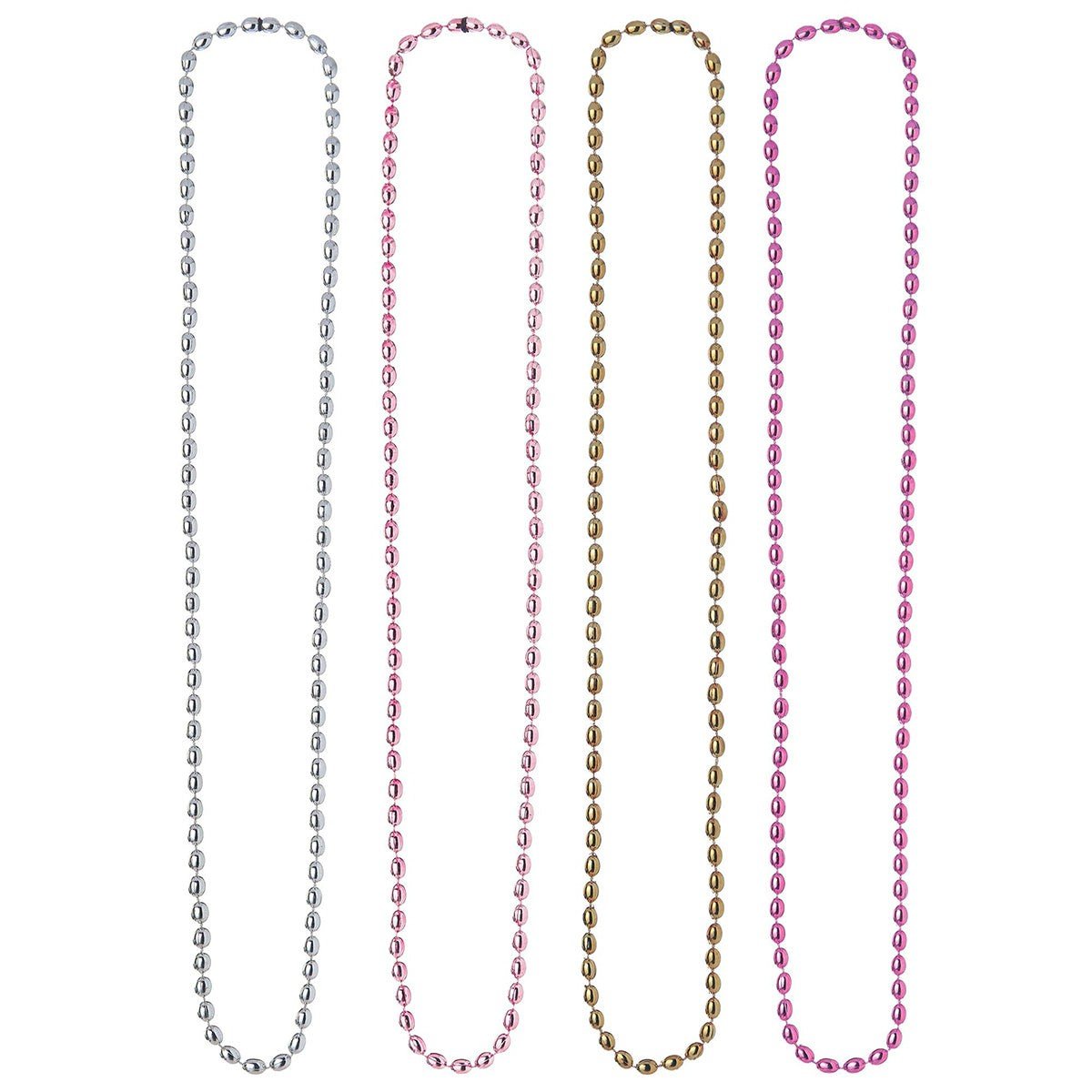 AMSCAN CA Party Supplies Luxurious Show Necklaces Assorted, 24 count
