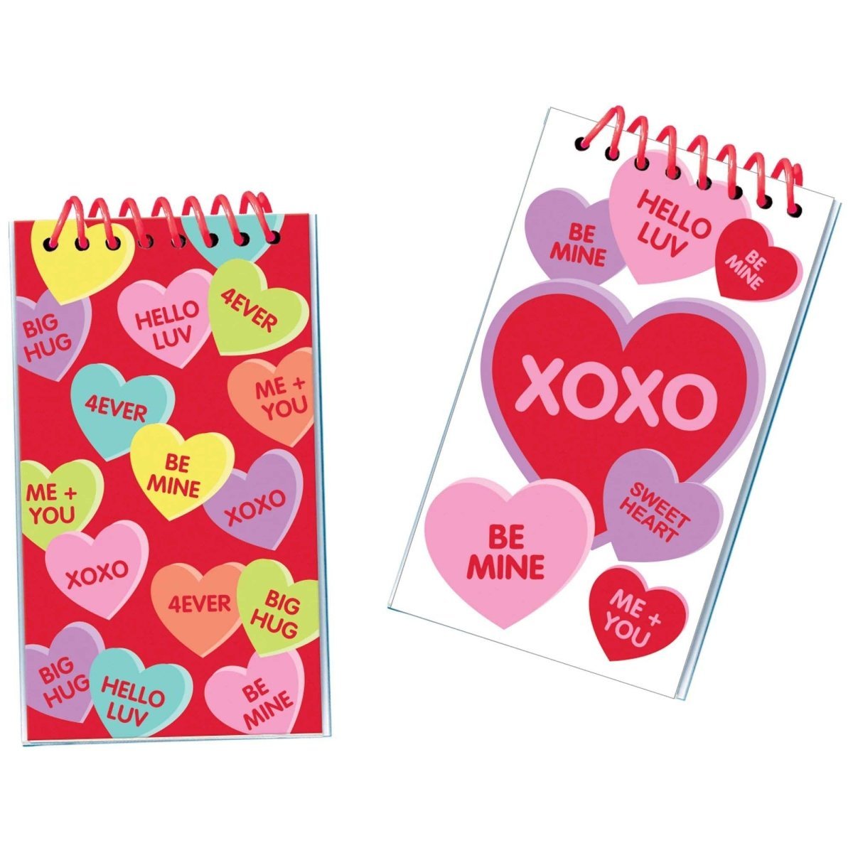 AMSCAN CA Valentine's Day Valentine's Day Notepads, 12 Count 192937495544