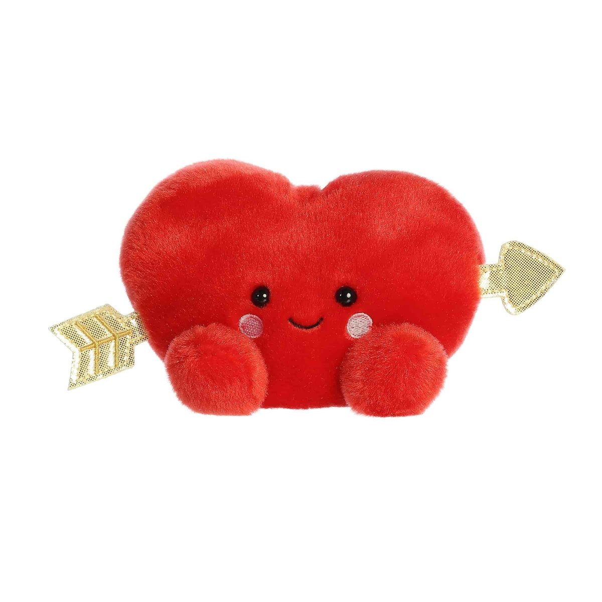 Aurora World Valentine's Day Romeo Cupid Heart Plush, 5 Inches, 1 Count 092943773042