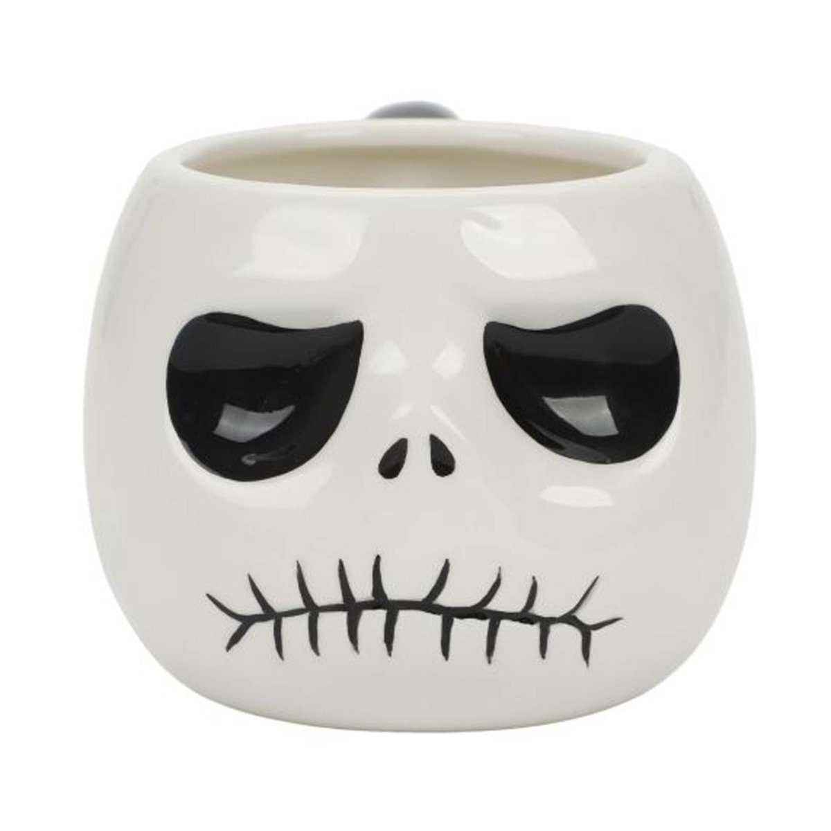 BIOWORLD Halloween Jack Skellington Sculpted Ceramic Mug, Nightmare Before Christmas, 20 Oz, 1 Count 196179804409