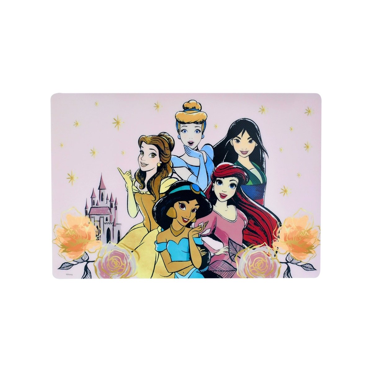 FILO IMPORT INC. Impulse Buying Disney Princesses Foam Back Placemat, 1 Count 042887767683
