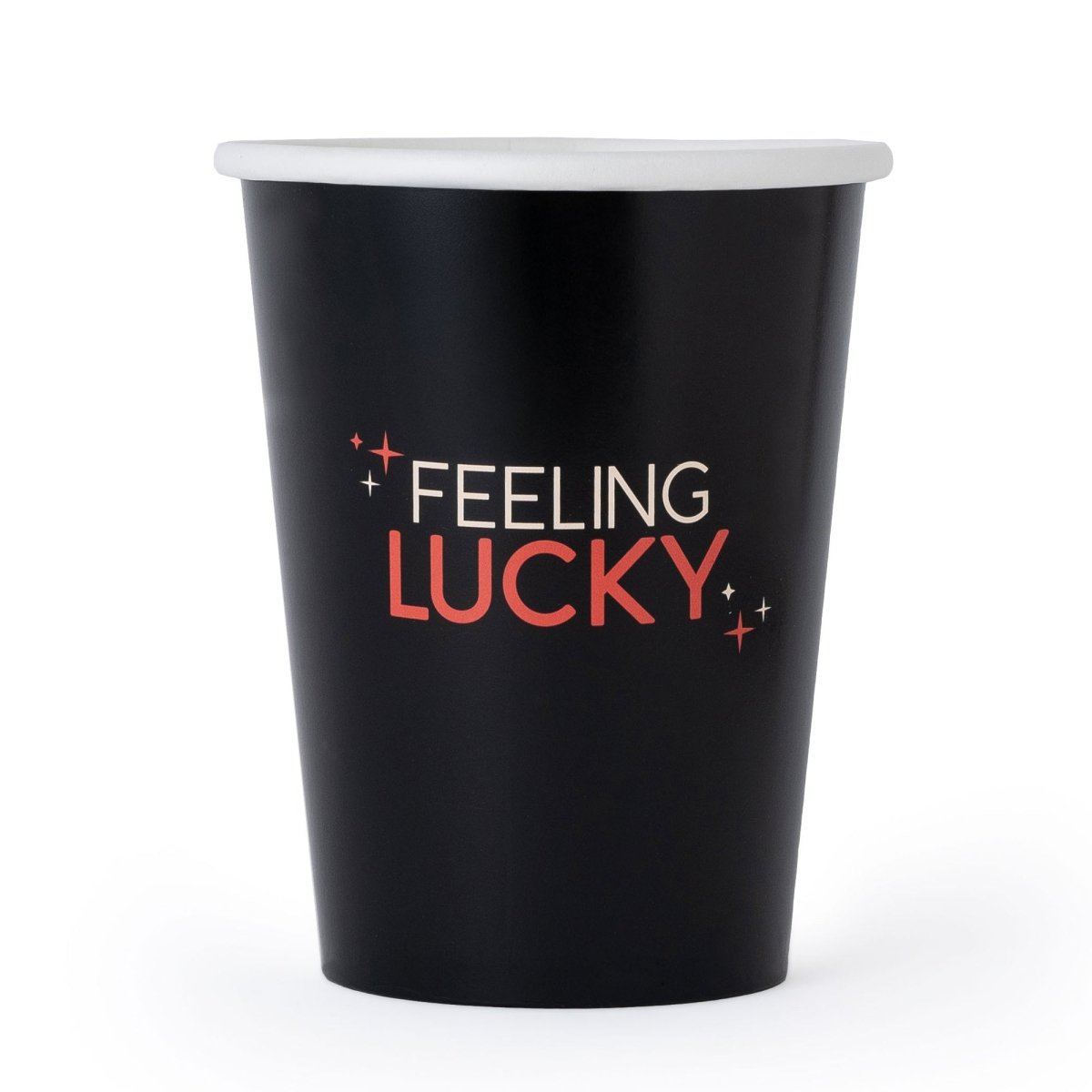 GLOCO ACCENTS INC Theme Party Feeling Lucky Paper Cups, 12 Oz, 20 Count 885093013843