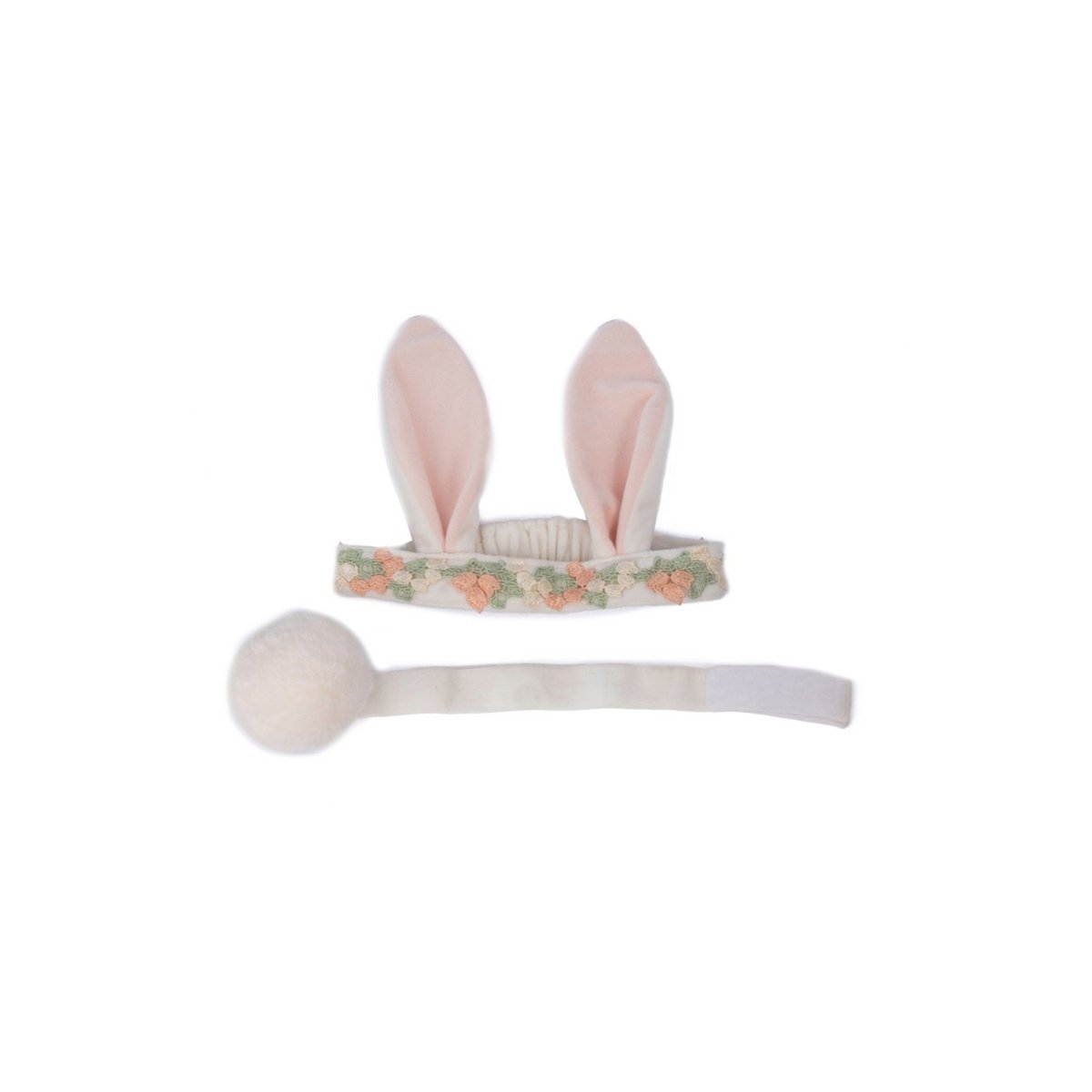 Great Pretenders Easter Hippity Hop Bunny Ears And Tail Accessory Set for Kids 771877111006