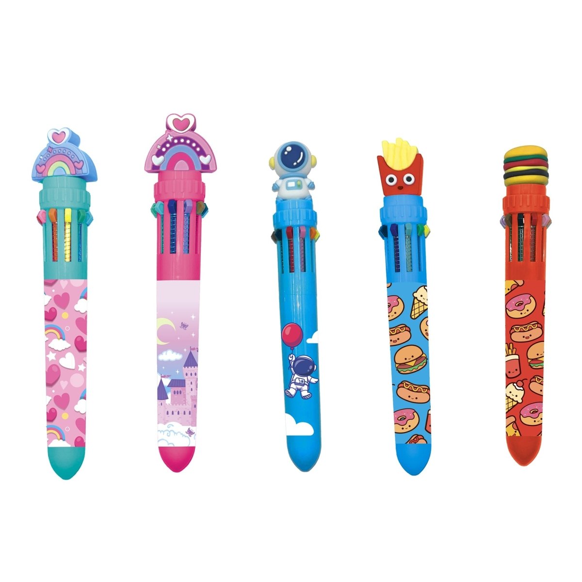 GROUPE RICOCHET Impulse Buying Shuttle Multicolour Pen, Assortment, 1 Count 824464125822