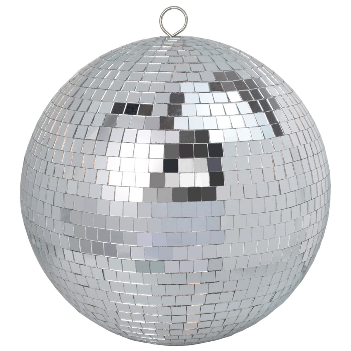 HMS NOUVEAUTE LTEE Theme Party Silver Disco Ball, 16 Inches, 1 Count 057543899165