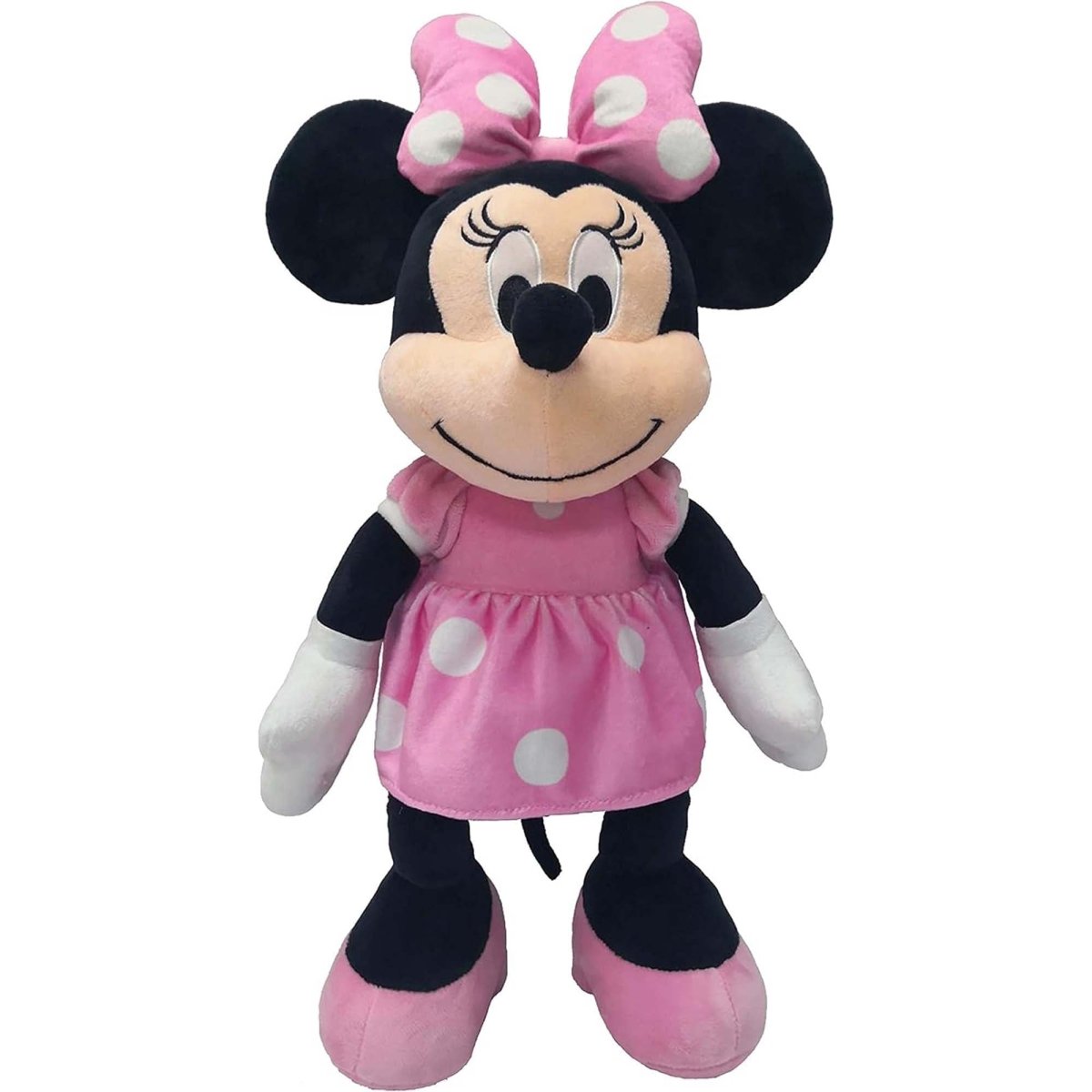 IMPORT DRAGON Plushes Minnie Mouse Plush, Pink, Disney, 17 Inches, 1 Count 672781008577