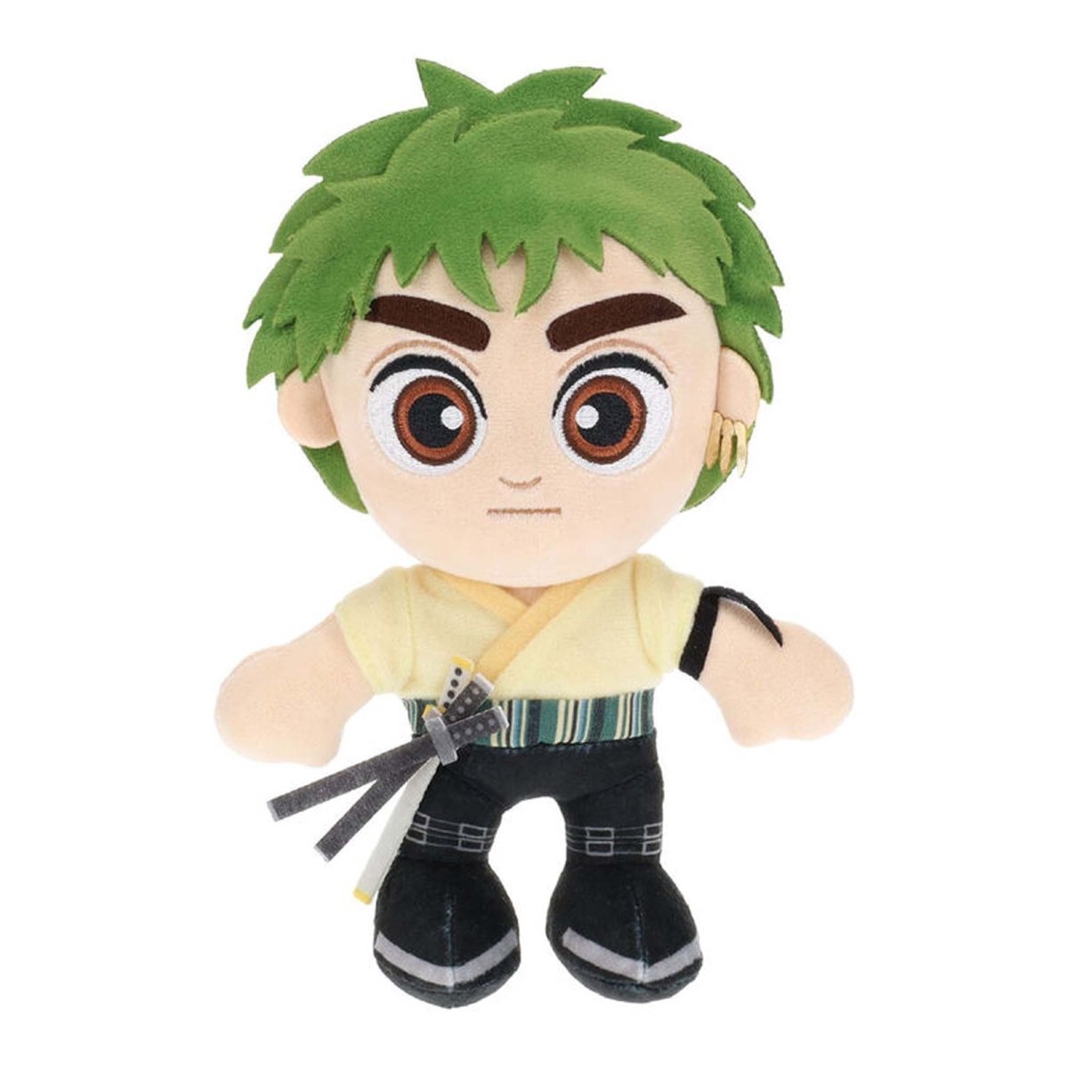 IMPORT DRAGON Plushes Roronoa Zoro Plush, One Piece, 8 Inches, 1 Count 810087215323