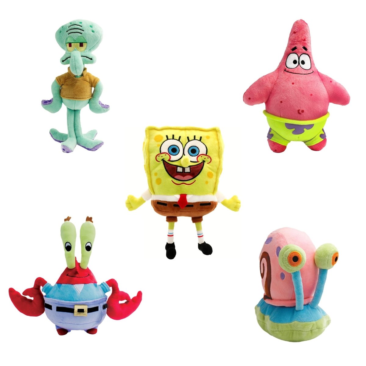 IMPORT DRAGON Plushes Sponge Bob Plush, Assortment, 1 Count 672781921517