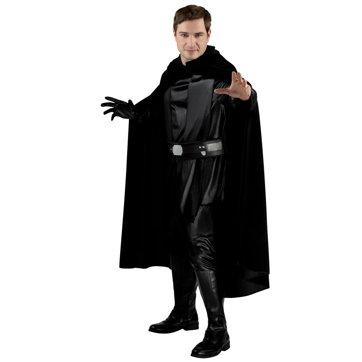 JAZWARES Costumes Luke Skywalker Costume for Adults, Star Wars, Black Hooded Robe