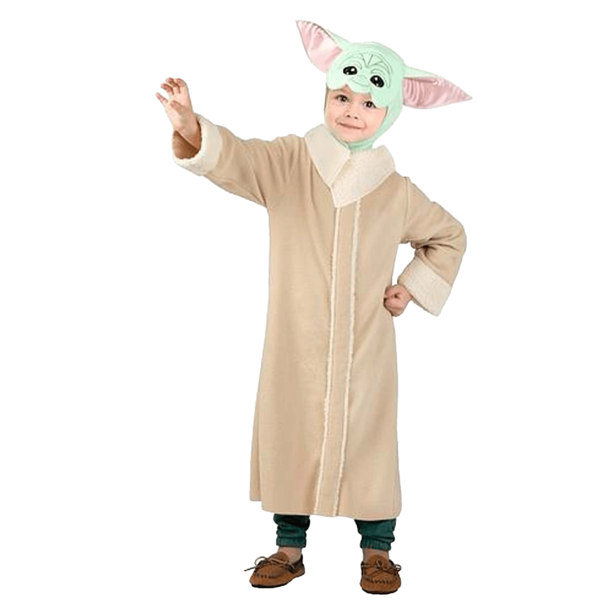 JAZWARES Costumes Star Wars Grogu Costume for Toddlers, Jumpsuit and Headpiece 191726458029