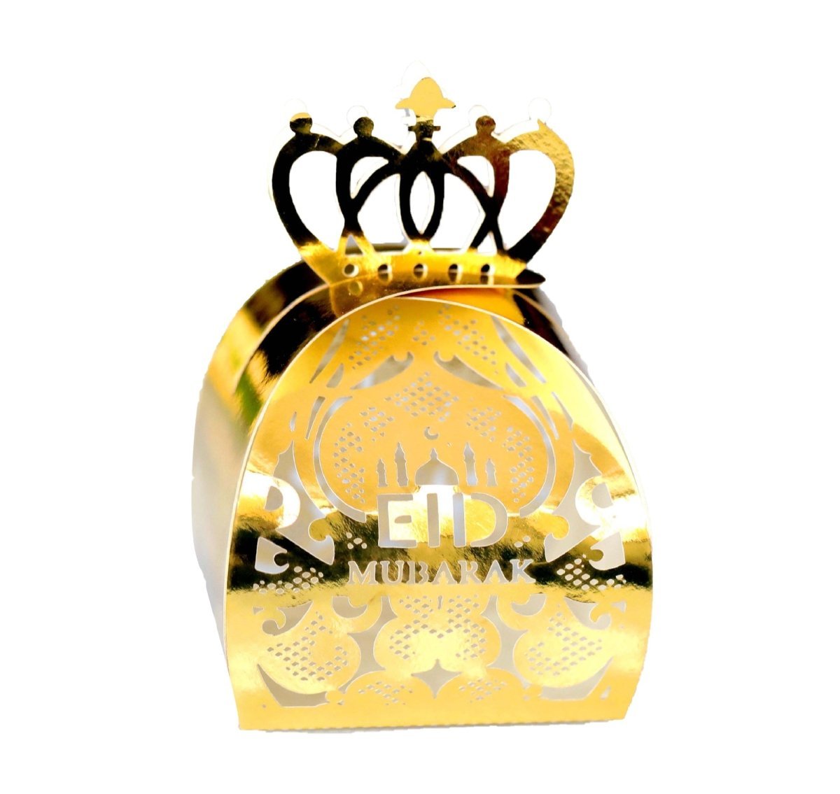 JIATAO INDUSTRY (SHANGHAI) CO,. Limited Eid Eid Celebration Gold Candy Paper Box, 6 Count 810120718316