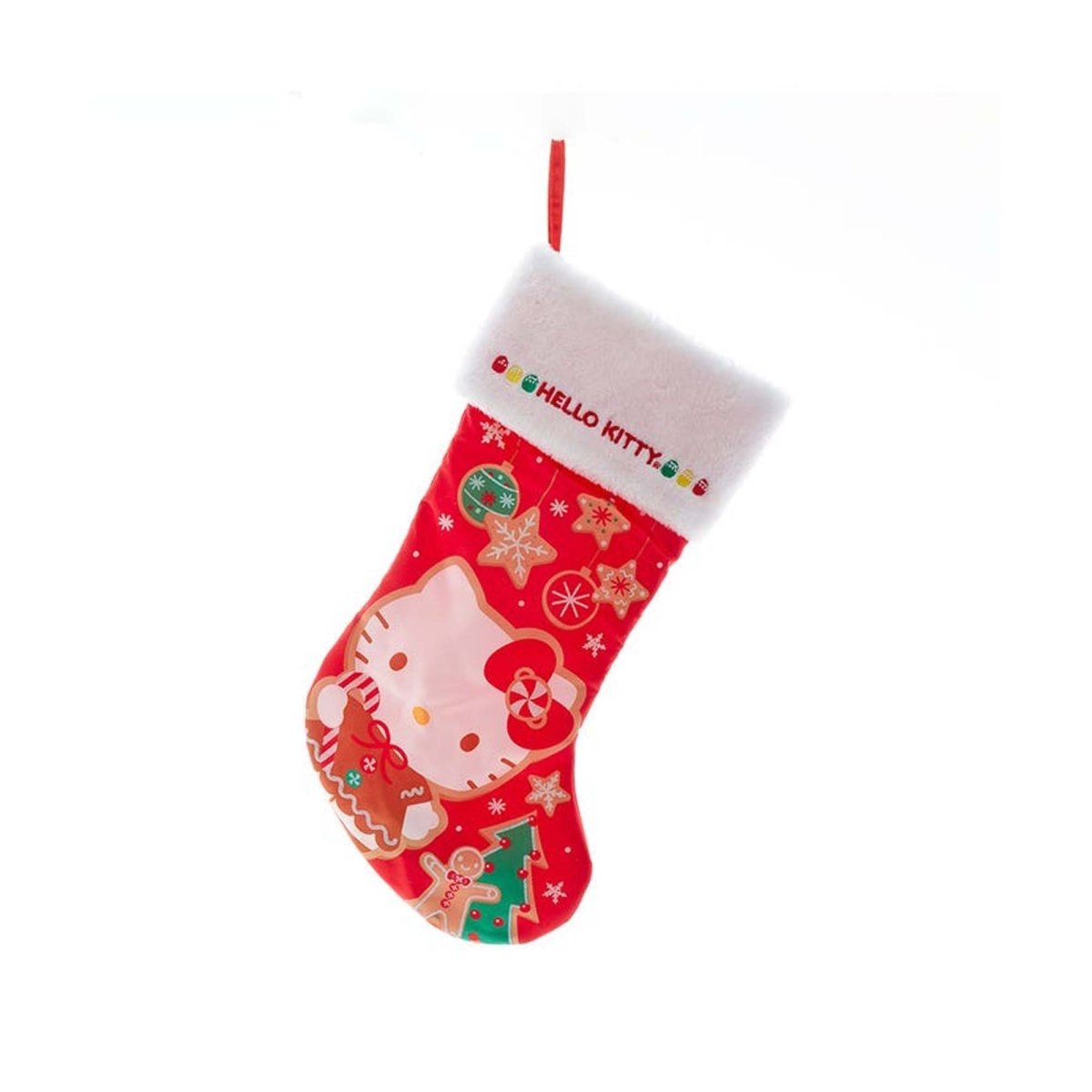 KURT S. ADLER INC Christmas Hello Kitty Christmas Stocking, 19 Inches, 1 Count 086131838330