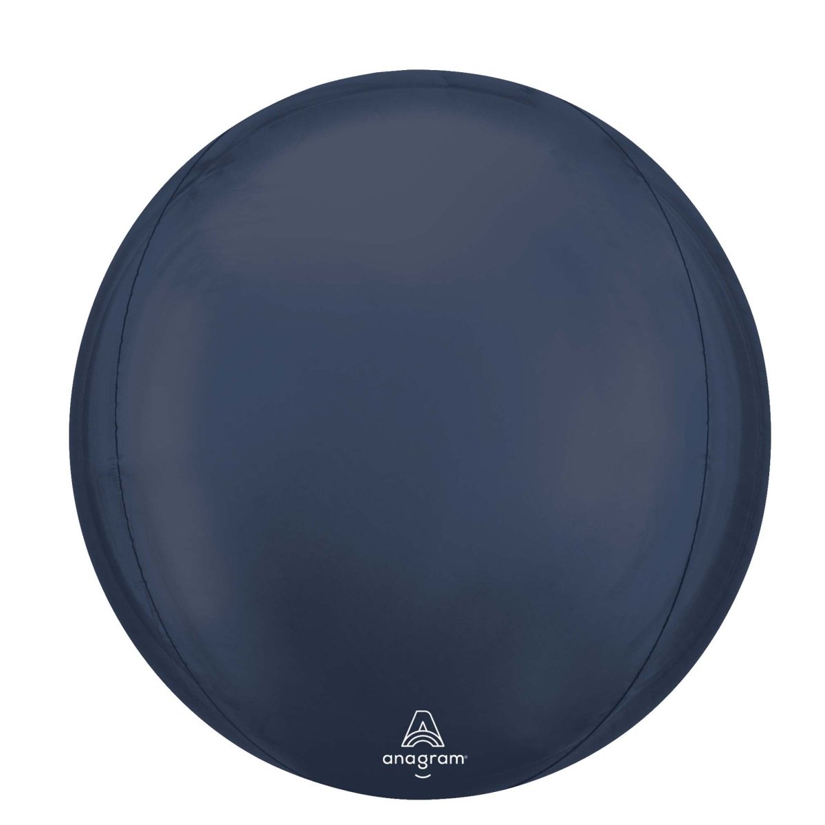 LE GROUPE BLC INTL INC Balloons Navy Orbz Balloon, 15 Inches, 1 Count