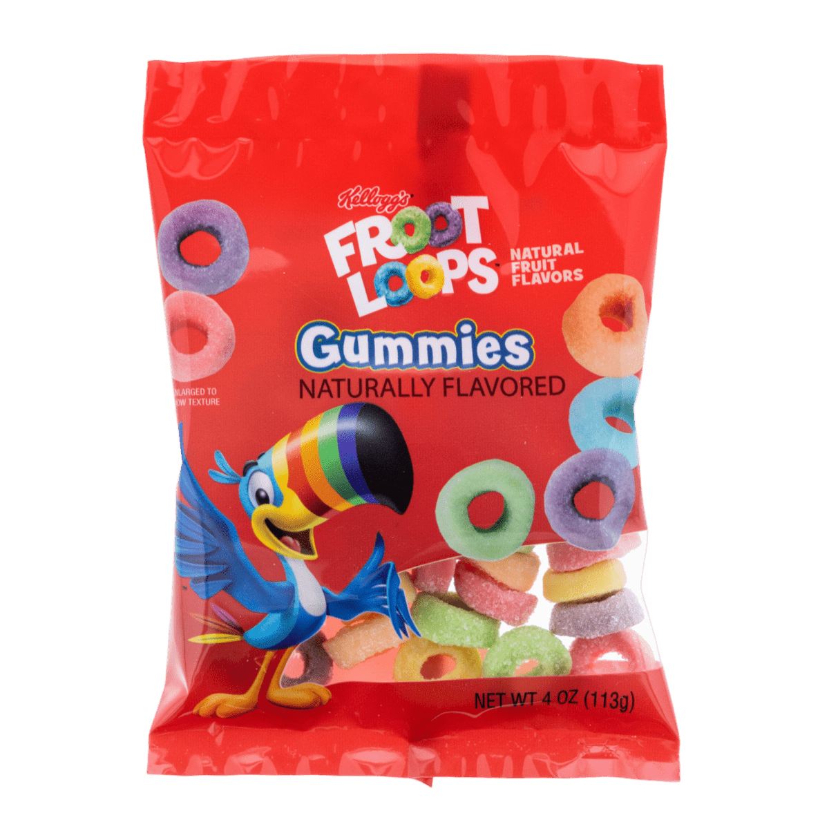 LEESE ENTERPRISES Candy Froot Loops Gummies, 113 g,  1 Count 768395550585