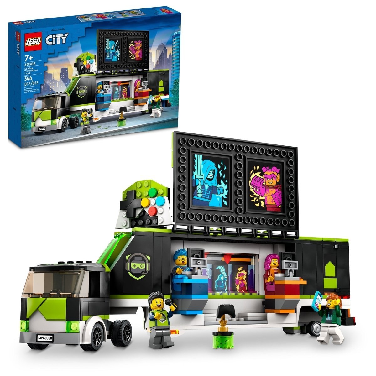 LEGO Toys & Games LEGO City Gaming Tournament Truck, 60388, Ages 7+, 344 Pieces 673419375207