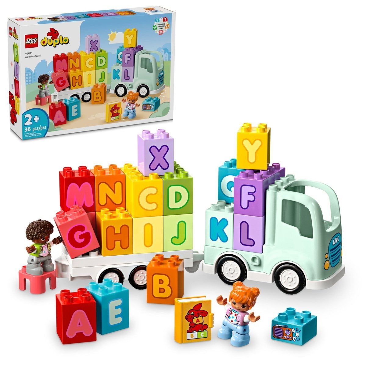 LEGO Toys & Games LEGO Duplo Alphabet Truck, 10421, Ages 2+, 36 Pieces 673419387477