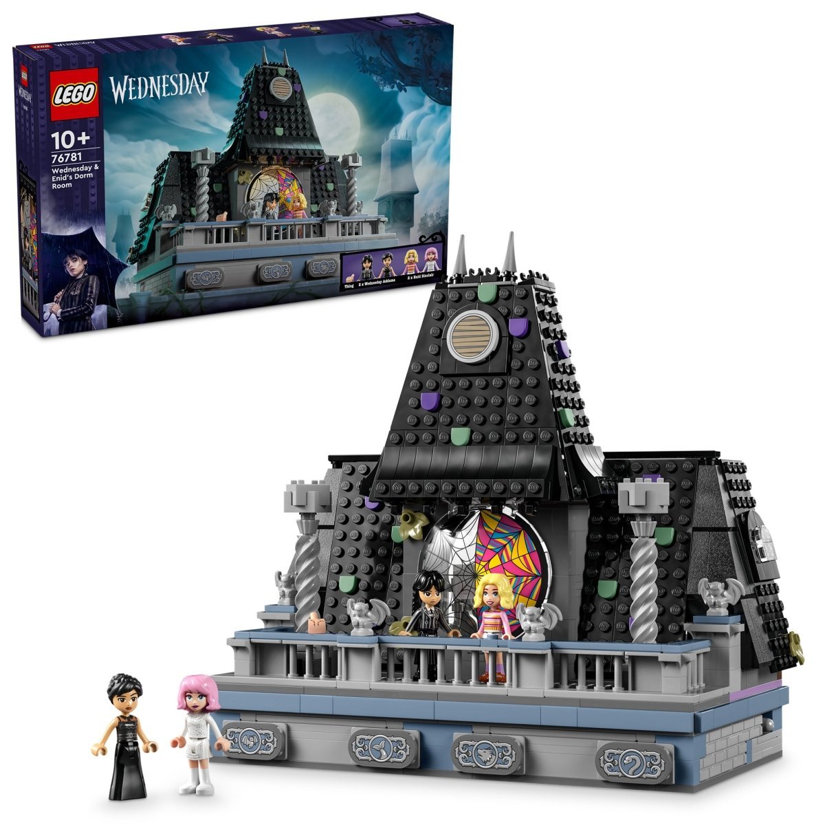 LEGO Toys & Games LEGO Wednesday & Enid's Dorm Room, 76781, Ages 10+, 750 Pieces 673419390743