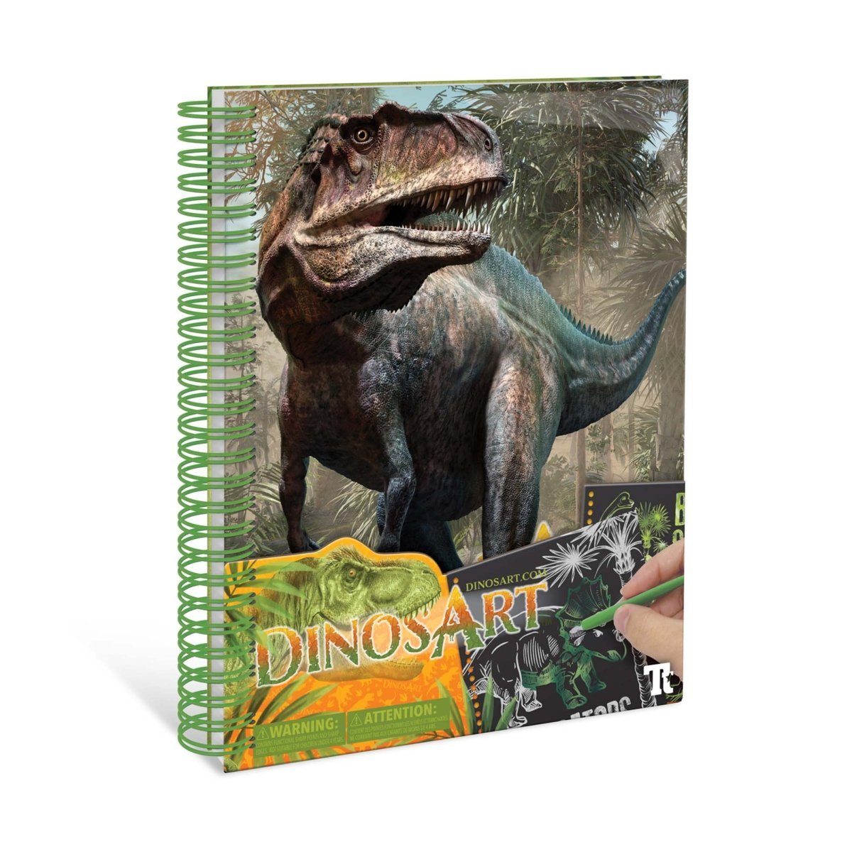 LES ÉDITIONS GLADIUS INT.INC. Toys & Games Dinosart Creative Book, 1 Count 694704152013