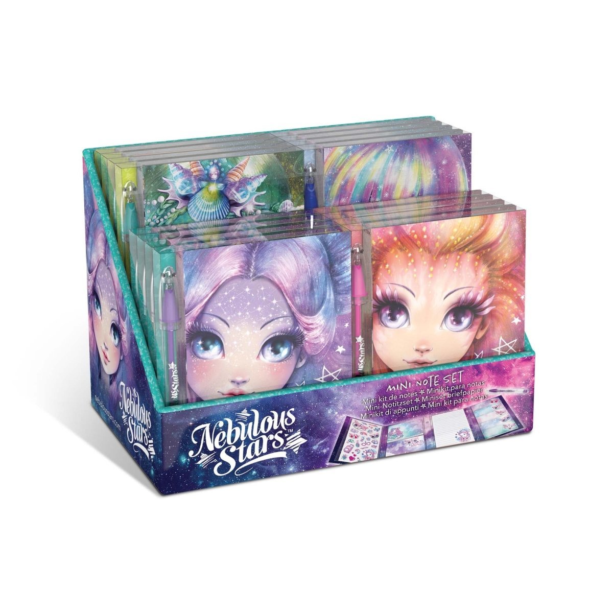 LES ÉDITIONS GLADIUS INT.INC. Toys & Games Nebulous Stars Mini Notepad, Assortment, 1 Count 694704115018
