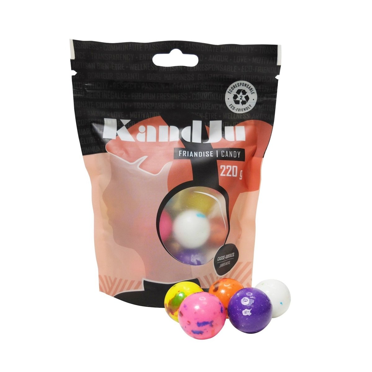 Ludik Impulse Buying KandJu Jawbreakers Bag, 220g, 1 Count 809981099283