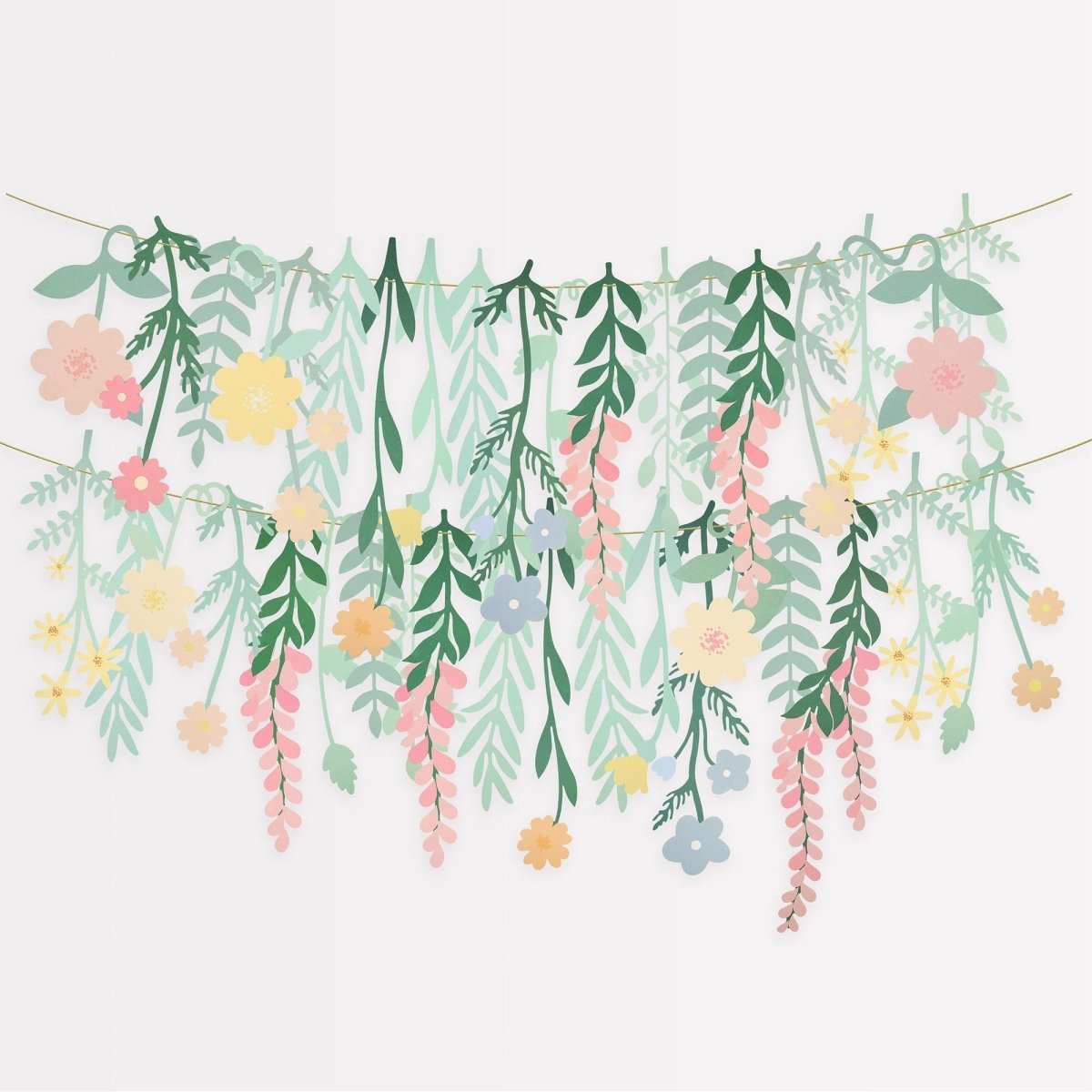 Meri Meri Everyday Entertaining Flower Garden Back Drop, 1 Count