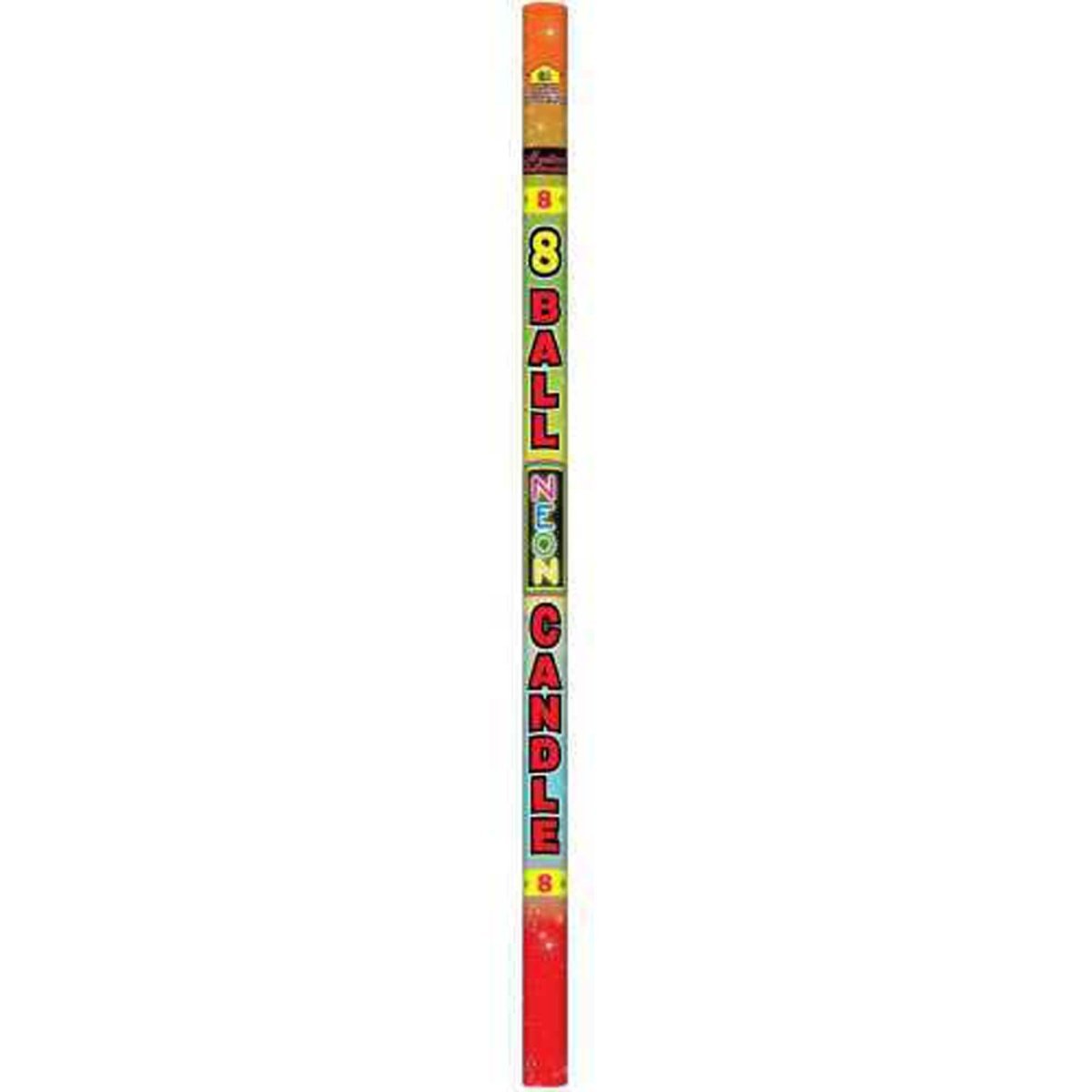 MYSTICAL DISTRIBUTING CO. LTD. Fireworks 8 Ball Roman Candle Firework, 1 Count 777319990352