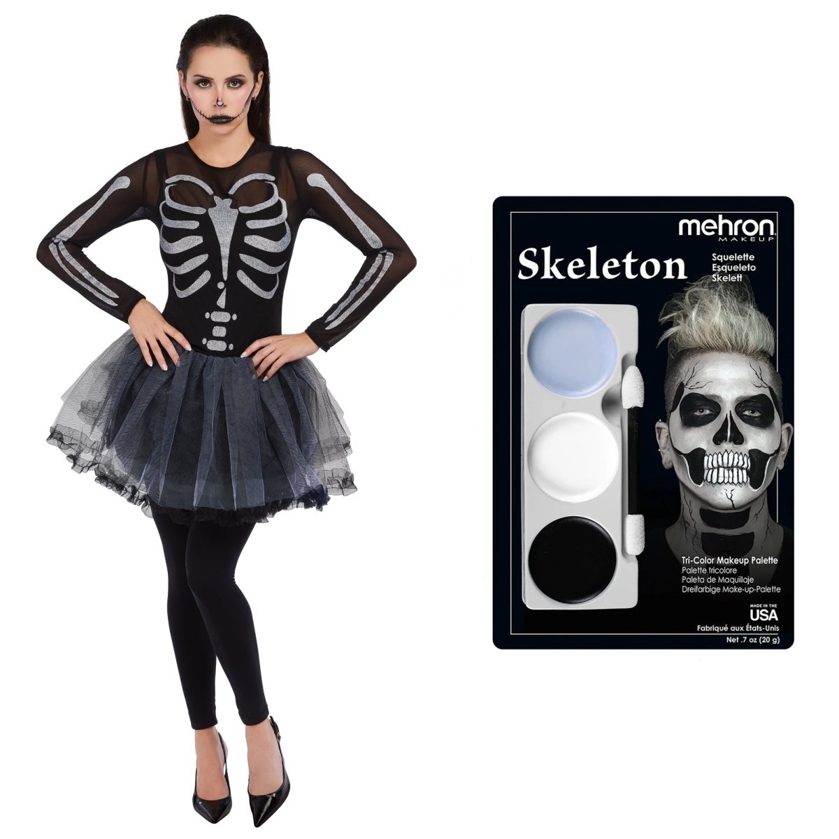 PARTY EXPERT Ballerina of the Dead Costume Kit for Adults