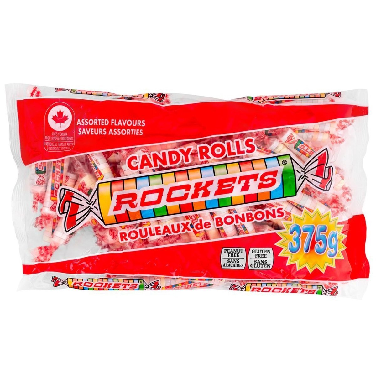 REGAL CONFECTION INC. Candy Rockets Bag, 375g, 1 Count 067535122874