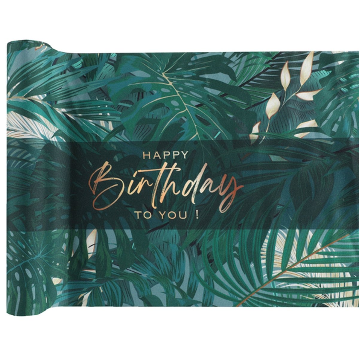 SANTEX General Birthday Jungle Birthday Table Runner, 1 Count 3660380103479