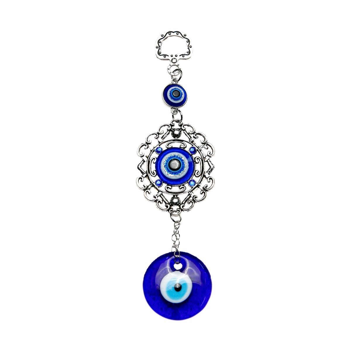 Shaoxing Keqiao Chengyou Textile Co.,Ltd Eid Evil Eye Hanging Wall Decoration, 6 Inches, 1 Count 810120717869