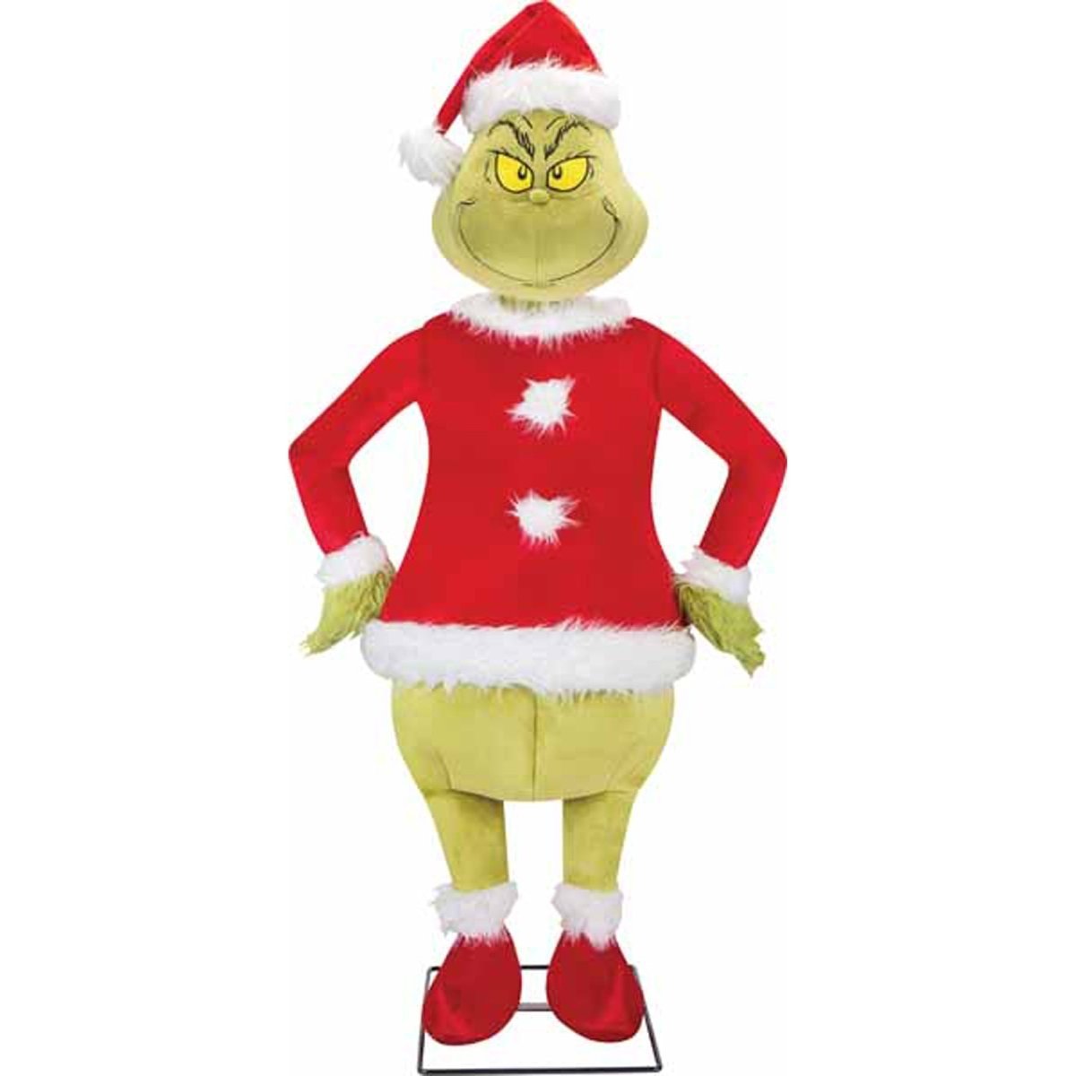 SUNSTAR INDUSTRIES Christmas Grinch Airblown Prop, Dr. Seuss, 48 Inches, 1 Count 191245186557