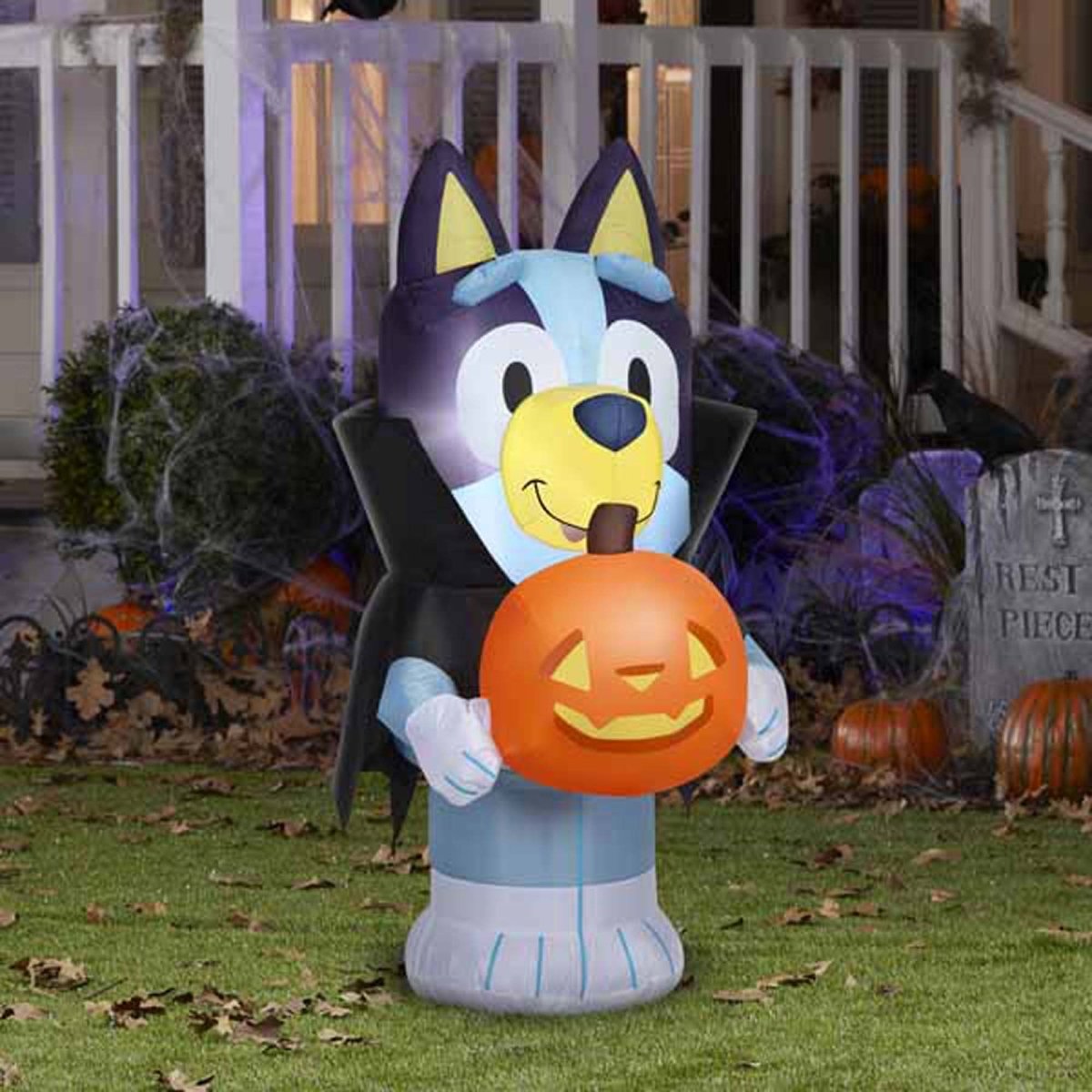 SUNSTAR INDUSTRIES Halloween Airblown Bluey In Vampire Costume, 1 Count