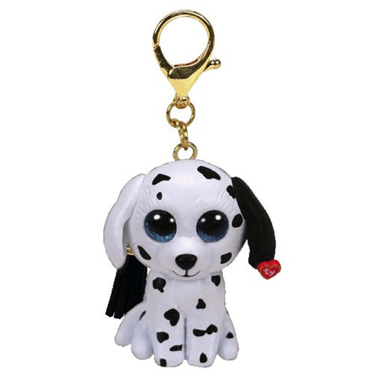 TY INC Plushes TY Mini Boo's with Clip, Fetch, 2 Inches, 1 Count
