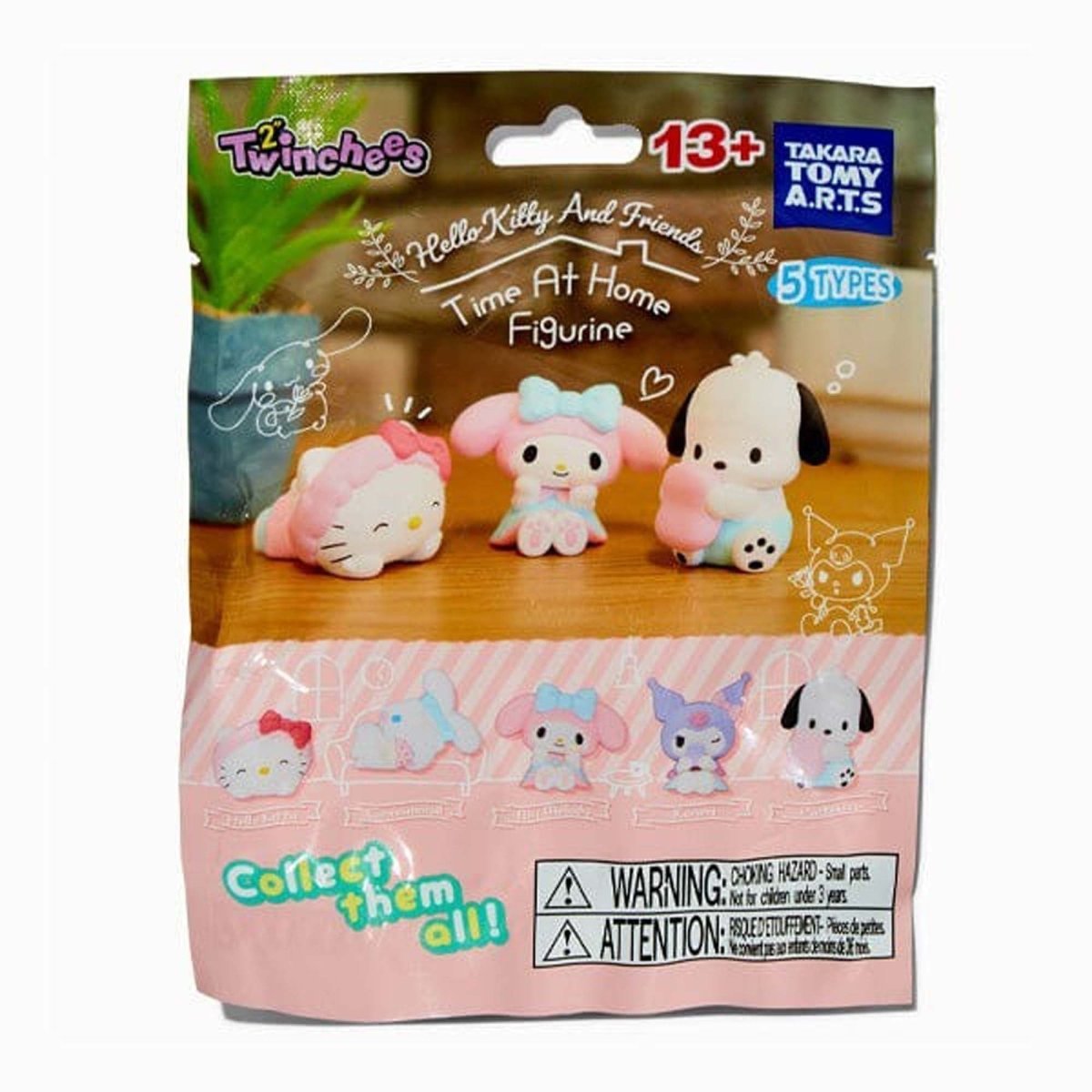 U.P.D. INC Impulse Buying Sanrio Surprise Figure, Assortment, 1 Count 810059731011